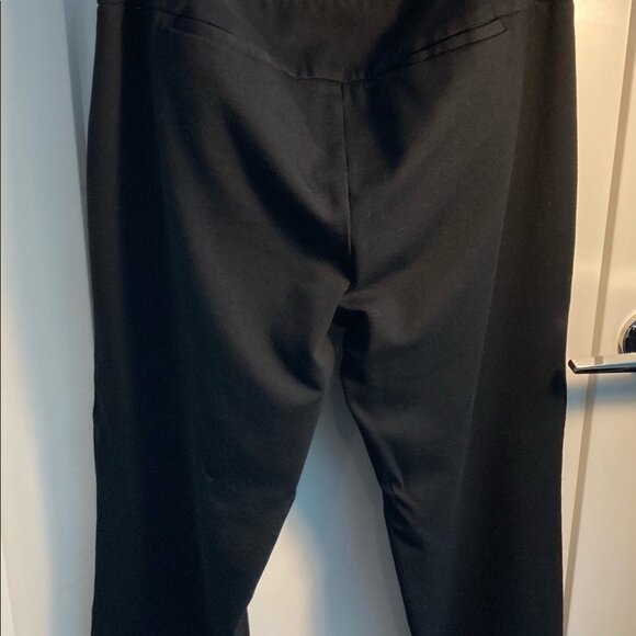 JEANNE BEKER Sz 14 Dress Career Straight Leg Stretch Pants Trousers - Picture 2 of 4